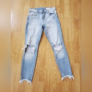Pistola Distressed Straight Leg Jeans sz 26x26